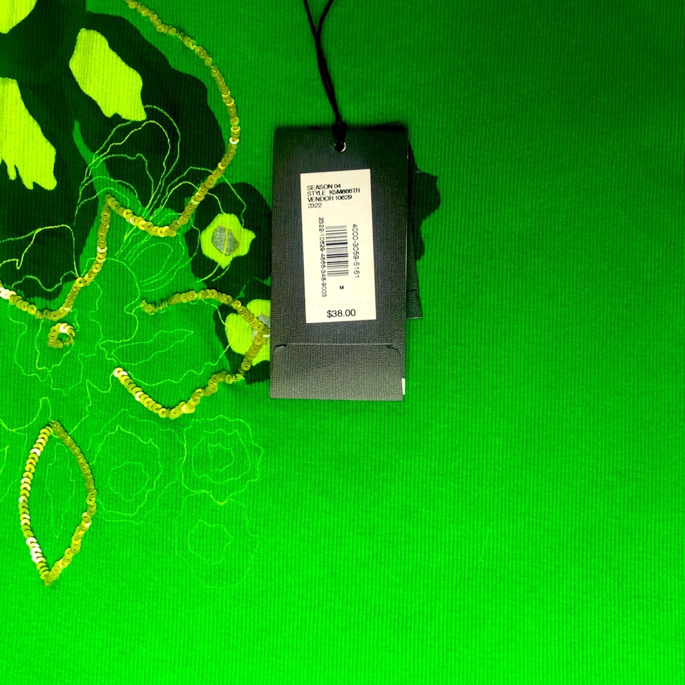 Armani  Exchange women tang top green -size M